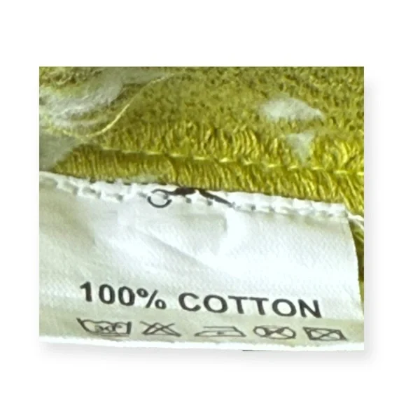 Julia Amory 𖤗 Coatue Mademoiselle Short Sleeve Embroidery Dress 𖤗 Chartreuse 𖤗 M - Picture 13 of 16